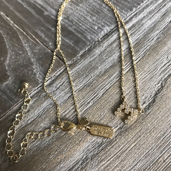 Kate Spade 1 in A Million Stone M Pendant Necklace - Picture 4 of 5